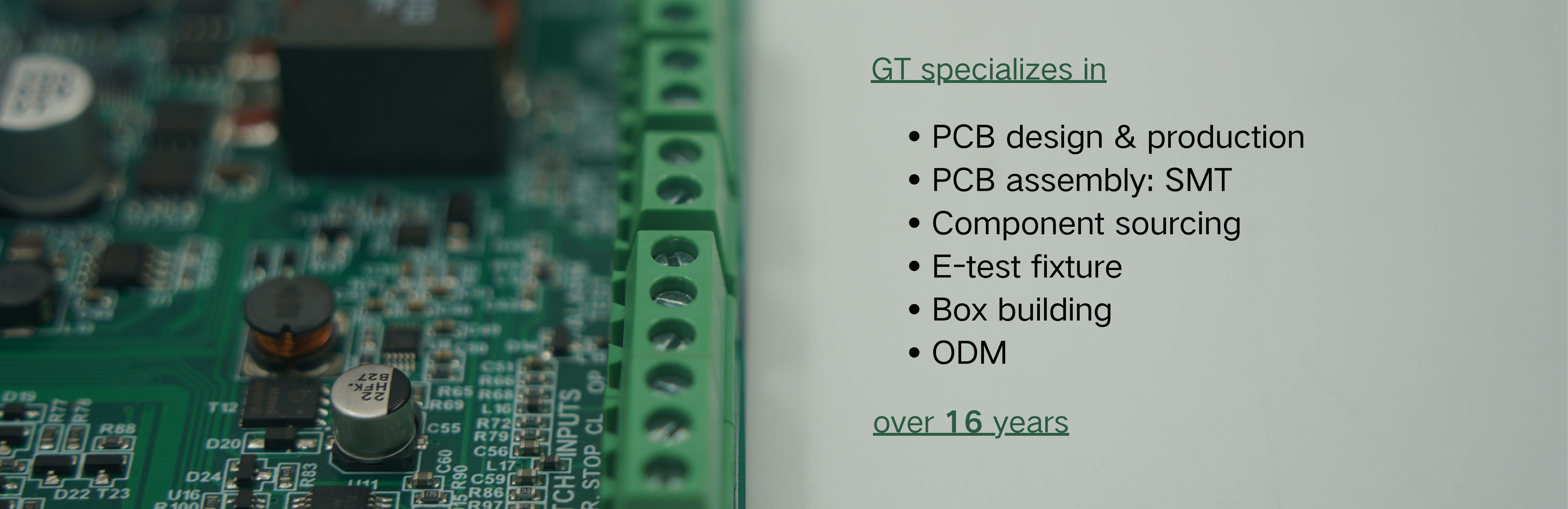 Fabricante de PCB y PCBA