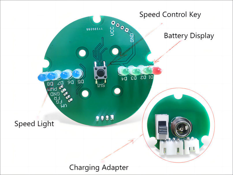 Diseño y fabricación de PCB para el motor sin escobillas.