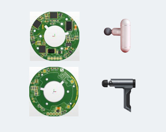 Fabricación de PCB para el motor cepillado Fascia Gun apoya el control de ondas cuadradas inductivas no inductivas