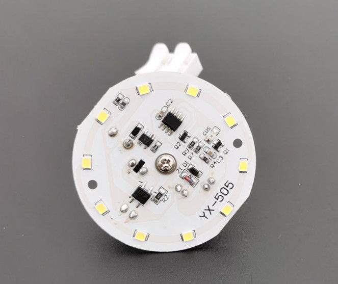 PCBA con 10 LEDs y conector USB para voz y detección de luz integrada luz de techo, soporte de montaje magnético
