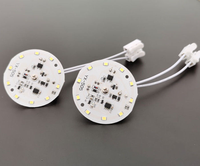 PCBA con 10 LEDs y conector USB para voz y detección de luz integrada luz de techo, soporte de montaje magnético