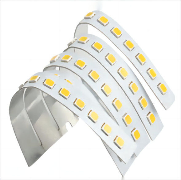 Base de aluminio PCBA flexible para la iluminación LED de jardinería apoya la fototerapia de tres colores