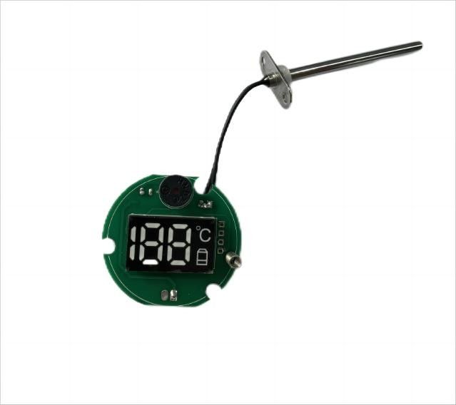 PCBA para el instrumento de medición de temperatura con funciones táctiles, pantalla digital y alarma de zumbido