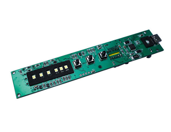 FR-4 monocapa de PCB de fabricación de ensamblaje para la belleza de RF con conector USB