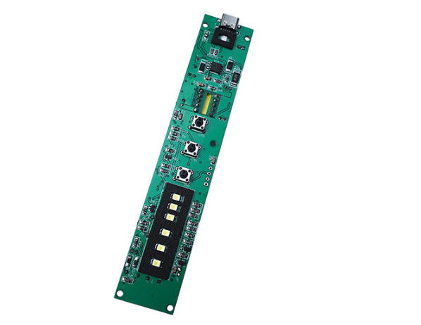 FR-4 monocapa de PCB de fabricación de ensamblaje para la belleza de RF con conector USB