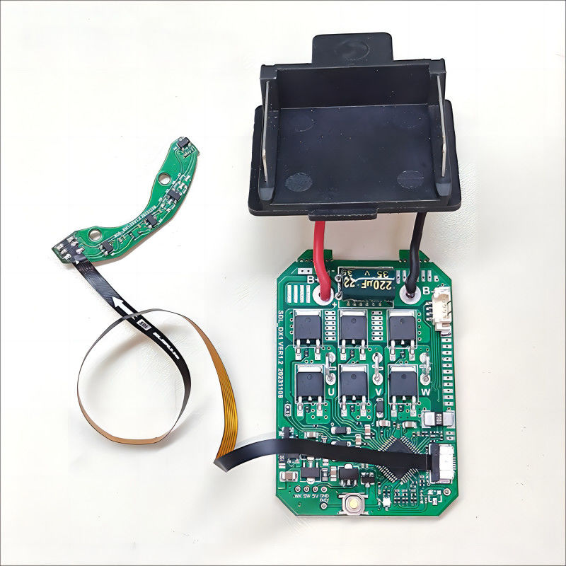 PCBA rígido flexible para poda eléctrica con indicador de LED, interruptor de llave y función de disparador