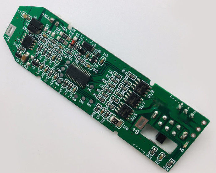 Tijeras de barbero de giro rápido PCB personalizado con motor sin escobillas BLDC y gestión de batería de litio 2 en 1