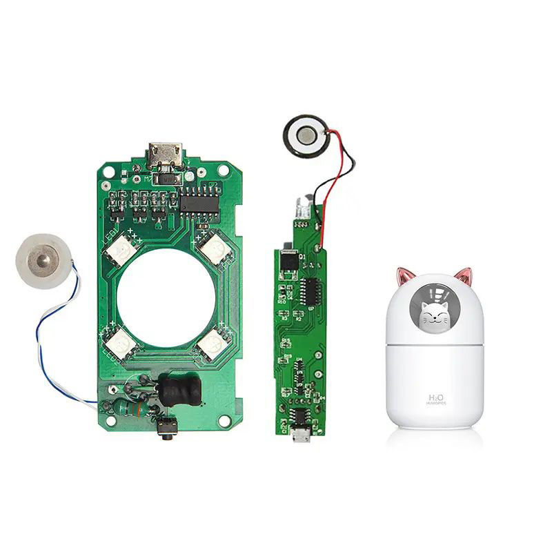 Dispersor de aroma pequeño portátil personalizado PCBA USB Recargable Humidificadores PCB Placa de circuito impreso
