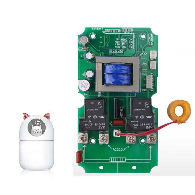Dispersor de aroma pequeño portátil personalizado PCBA USB Recargable Humidificadores PCB Placa de circuito impreso