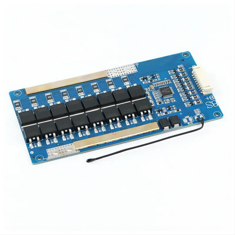 8 Serie de Protección de la Batería de Fosfato de Hierro de Litio 24V 40A 50A 60A Fabricación de PCB en línea