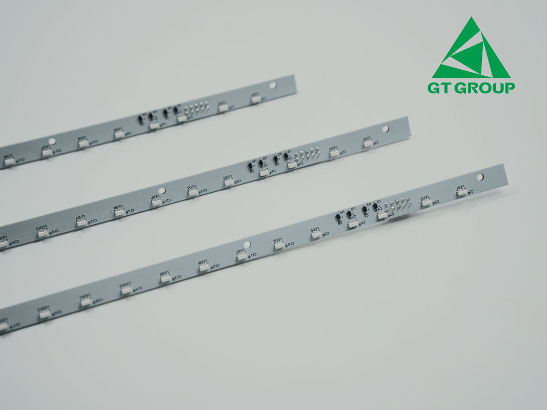 1.60mm 1/1/OZ 4 capas de placa de circuito impreso PCBA llena de tinta utilizada en la barra de luz LED
