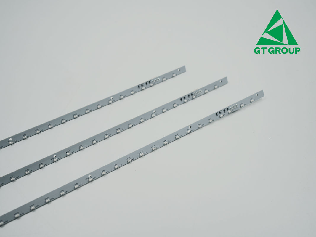 1.60mm 1/1/OZ 4 capas de placa de circuito impreso PCBA llena de tinta utilizada en la barra de luz LED