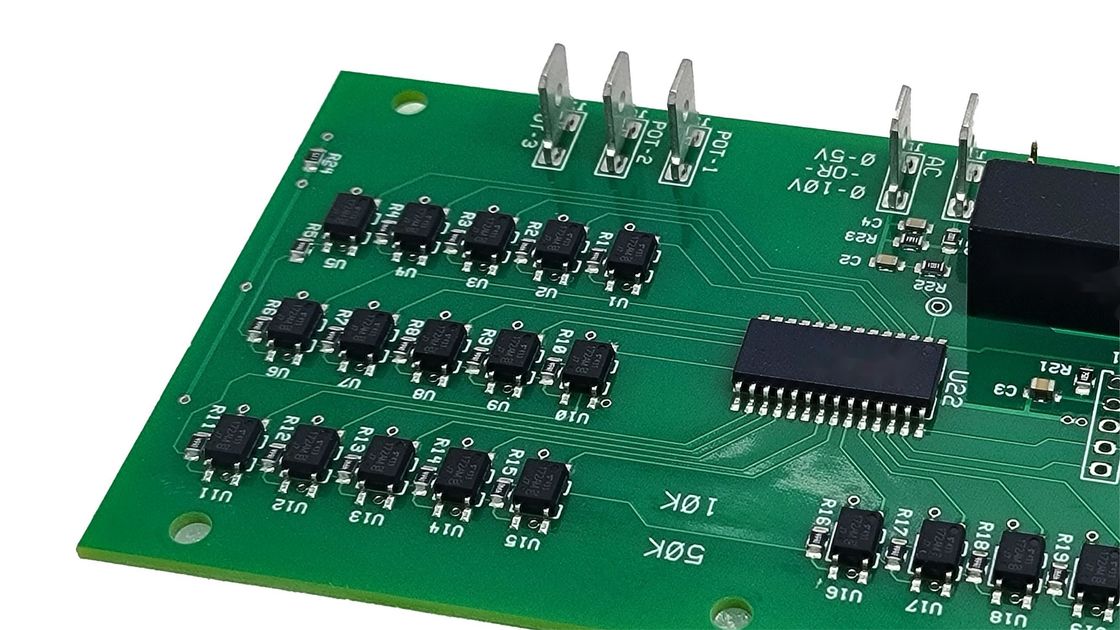 PCBA ensamblaje de placa de circuito impreso 1.60mm 2 capas 1/1 oz máscara de soldadura verde HASL ((LF)
