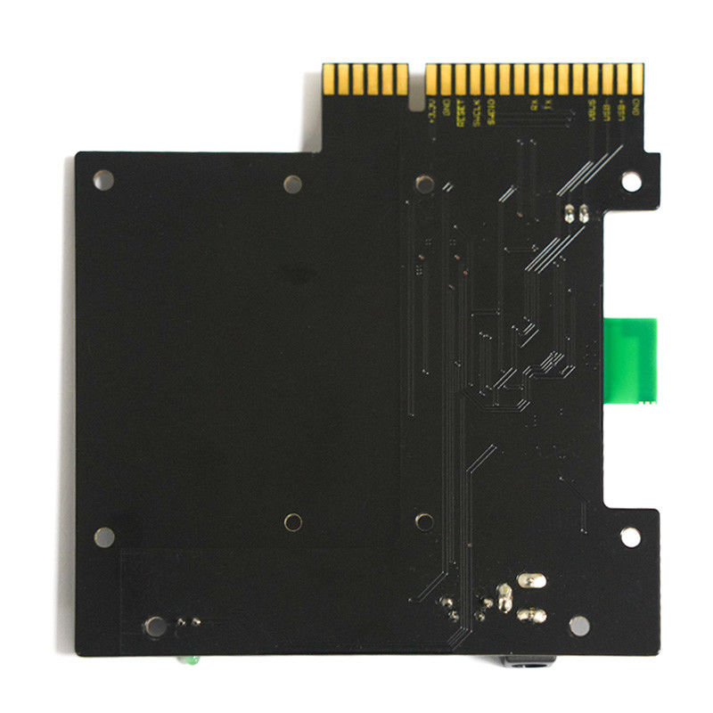 Placa de circuito impreso conforme a Rohs y certificada por UL FR-4 PCBA con máscara de soldadura Color Negro 1 oz de cobre