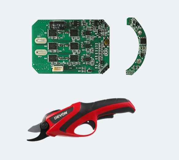 Tijeras eléctricas Solución Herramientas de jardinería Fabricación de prototipos de PCB